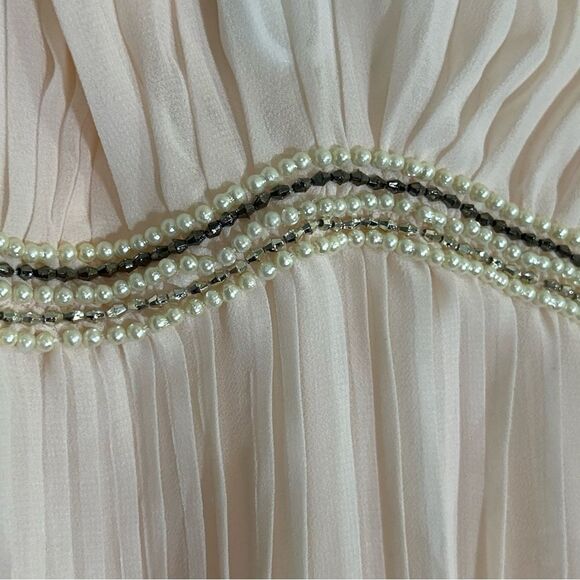 NWT INC International Concepts Rose Pink Beaded Scarf - Picture 3 of 6